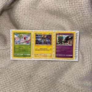 3 Pokemon Card Stickers
